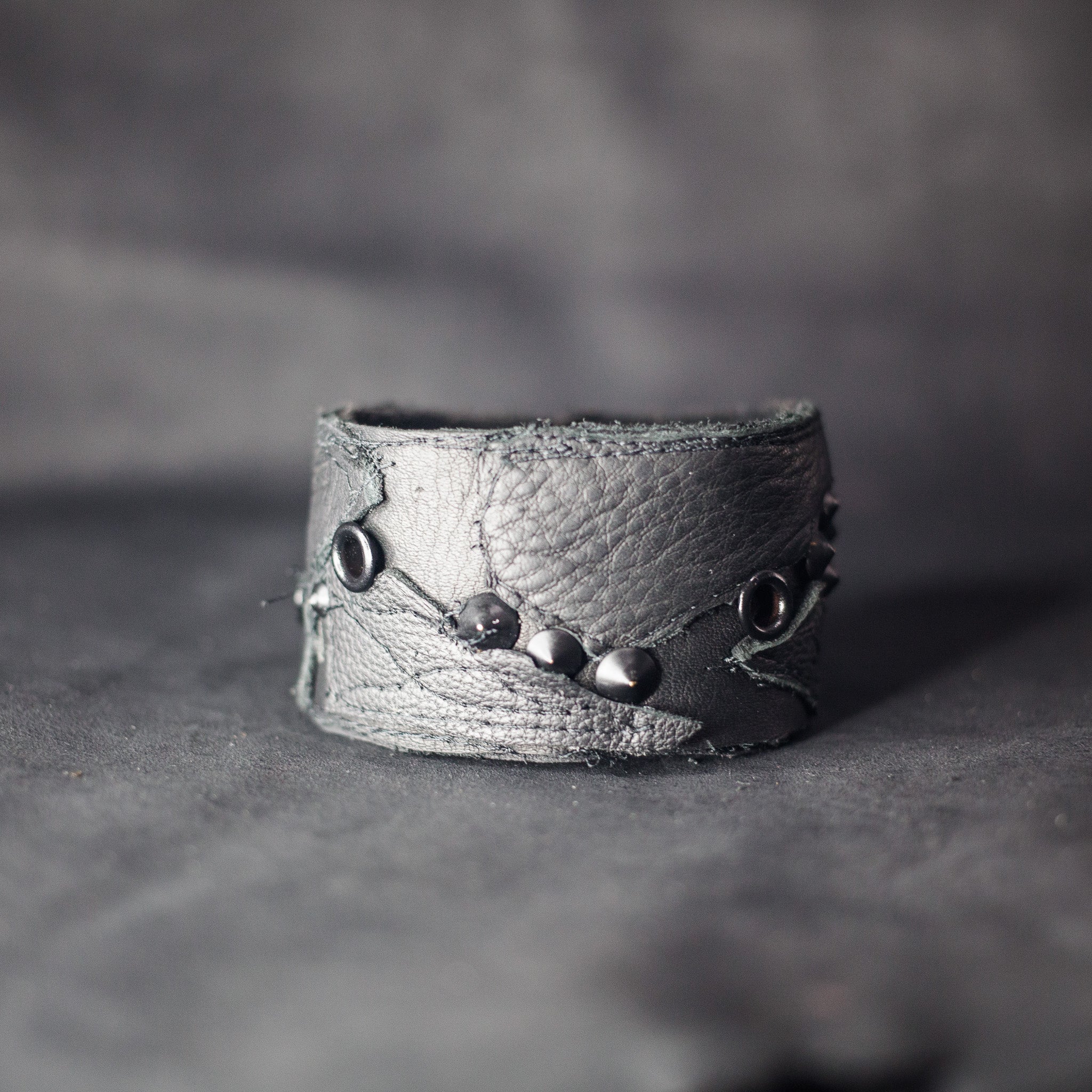 littleKINGDesigns | Studded Leather Bracelet