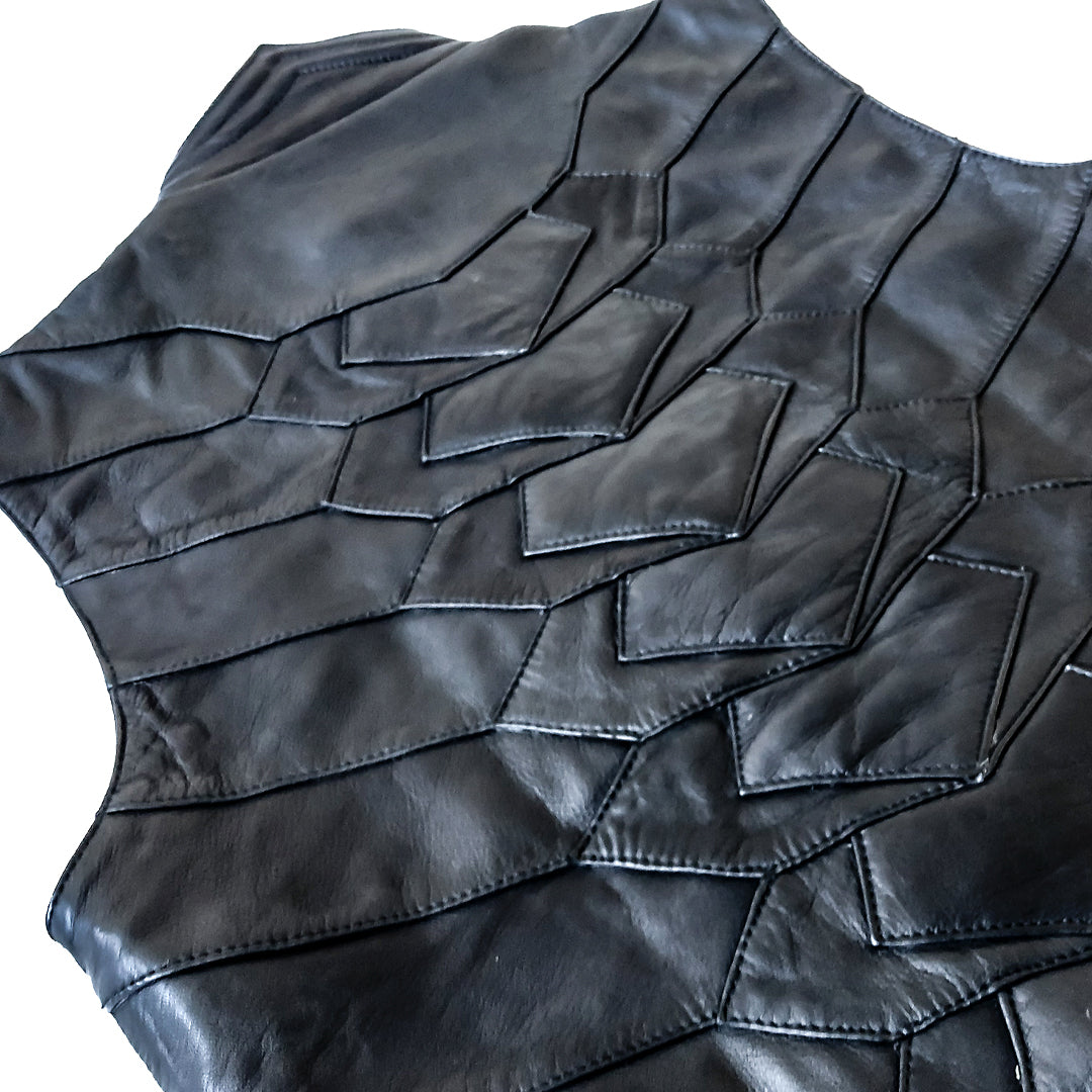 littleKINGDesigns | Men's Sheep Leather Vest | Functionality and fashion-forward style