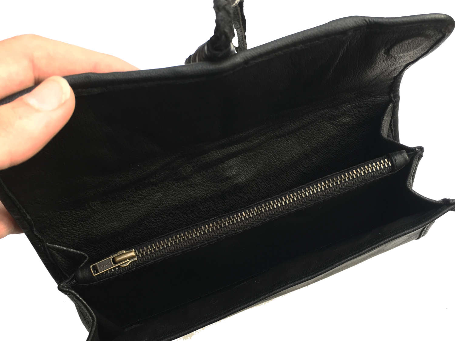 littleKINGDesigns | littleKING Designs | LEATHER CLUTCH