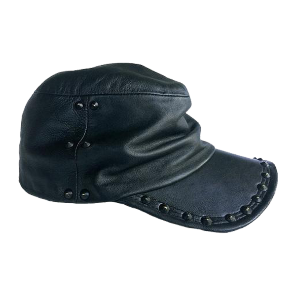 littleKINGDesigns | littleKING Designs | Leather Hat, Leather French Kepi Hat by littkleKING Designs