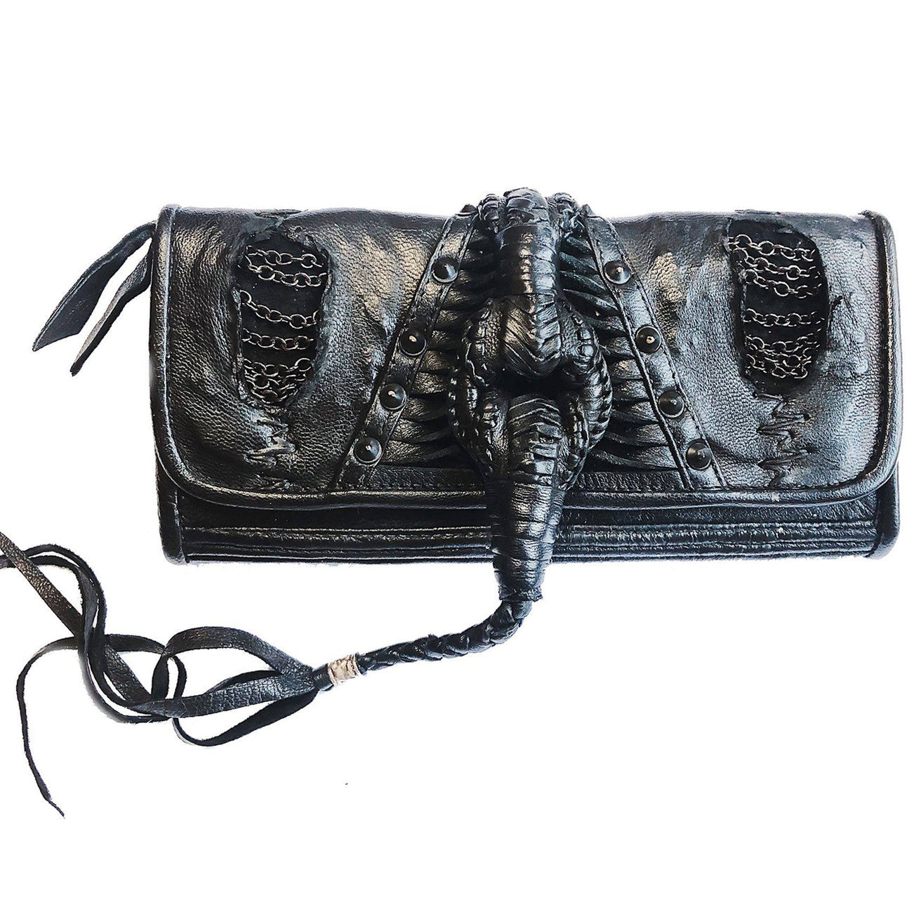 littleKINGDesigns | littleKING Designs | LEATHER CLUTCH