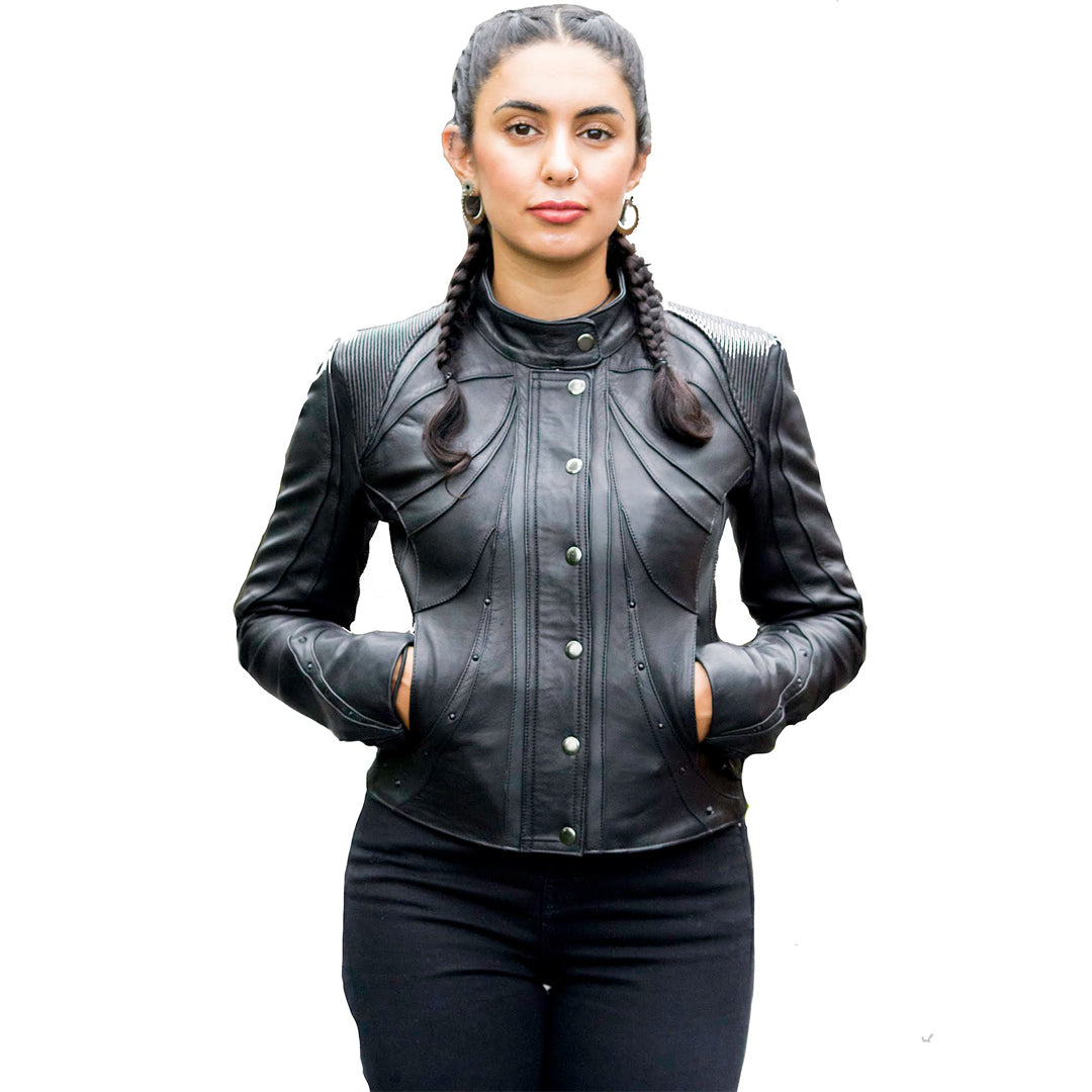 littleKINGDesigns | Women's Leather Jacket designed by littleKING Designs