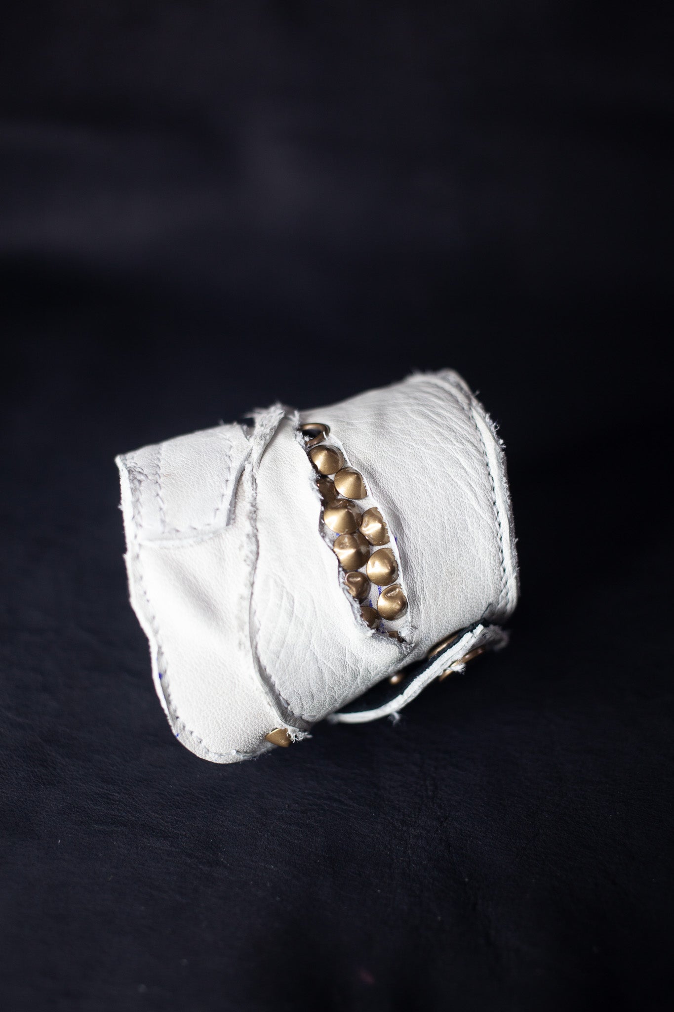 White Leather Limited-edition leather cuff