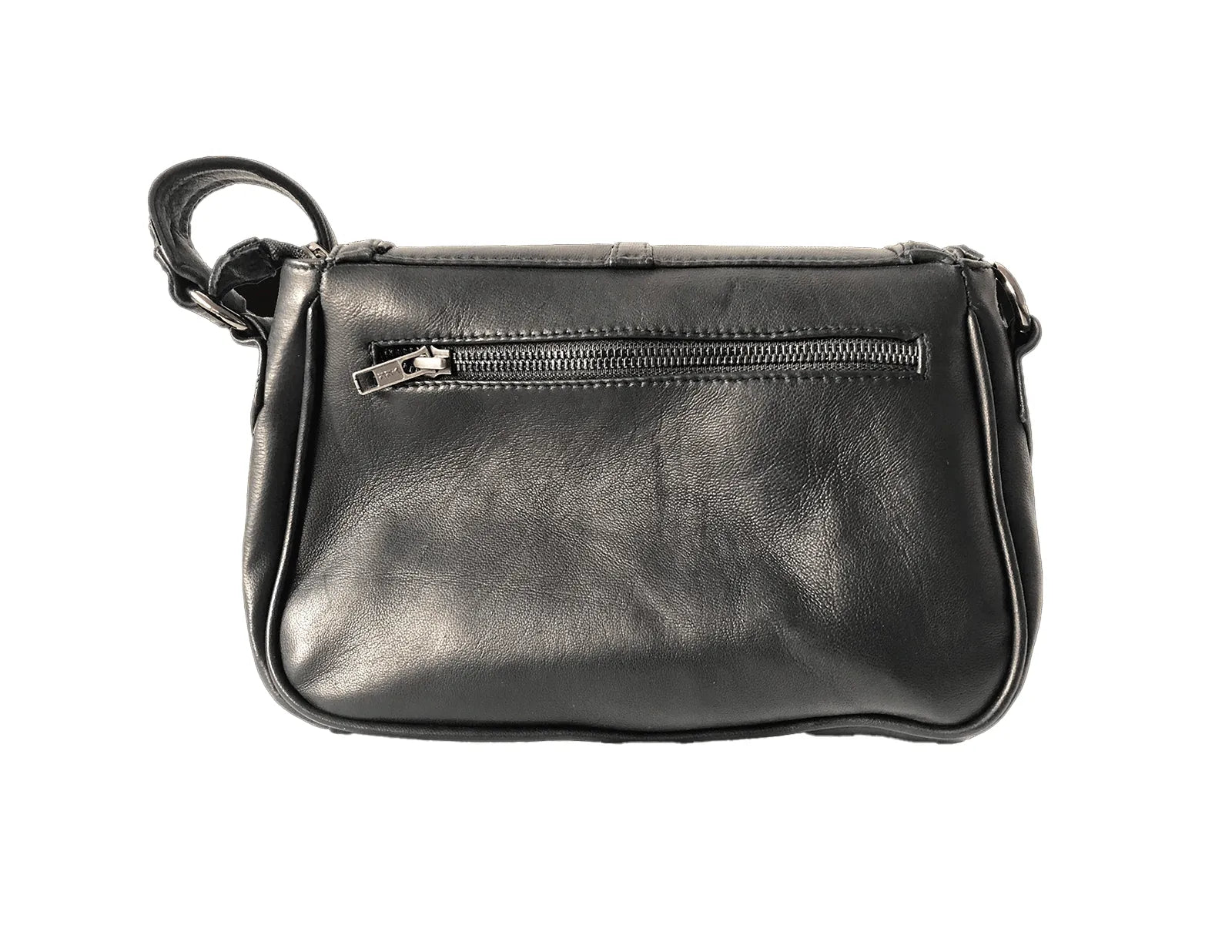 littleKINGDesigns | littleKING Designs | Black Leather Designer Handbag 